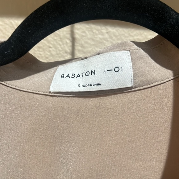 Aritzia Babaton Camel Blouse - Picture 5 of 5